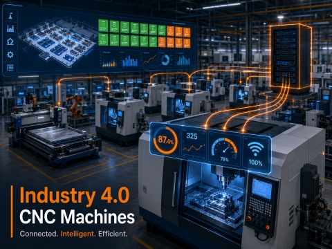 인더스트리 4.0 CNC 기계: 스마트 팩토리 통합 가이드