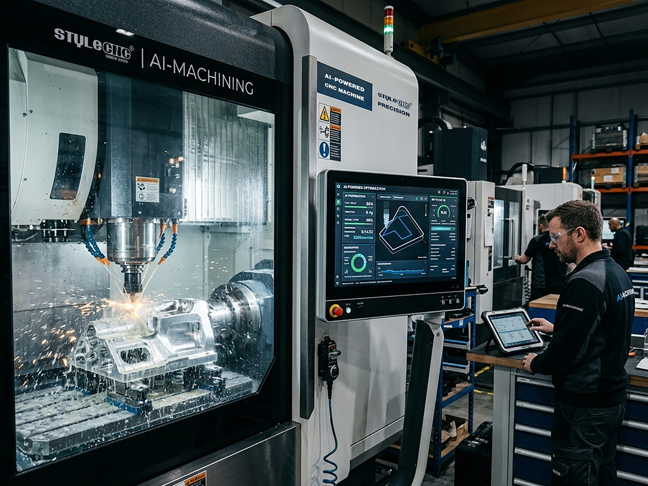 AI-Powered CNC Machining