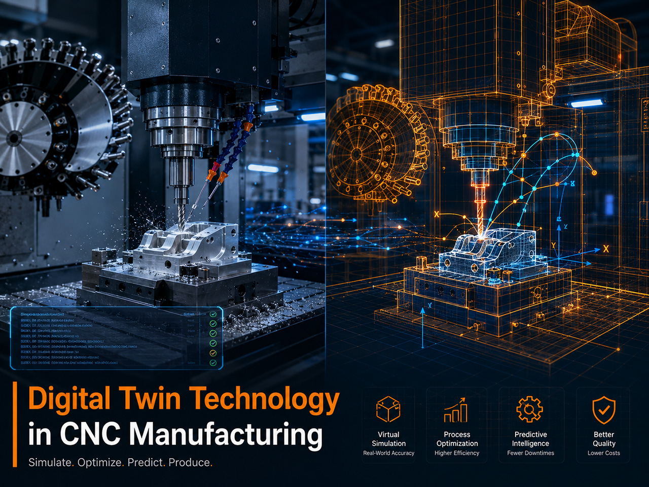 Digital Twin in CNC Manufacturing: Complete Guide & Use Cases Digital Twin in CNC Manufacturing: Complete Guide & Use Cases