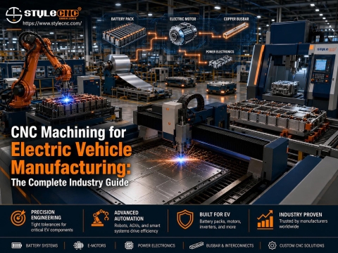 CNC Machining for EV Manufacturing: Industry Guide | STYLECNC