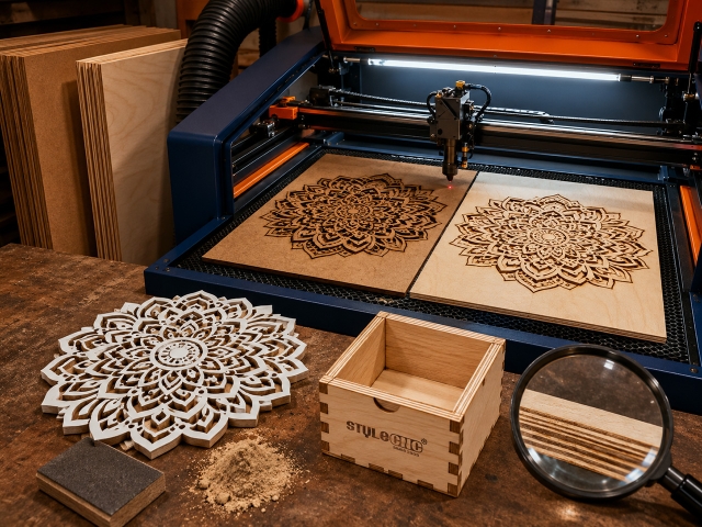 Pemotongan Laser MDF vs Kayu Lapis: Papan Mana yang Lebih Baik? Pemotongan Laser MDF vs Kayu Lapis: Papan Mana yang Lebih Baik?