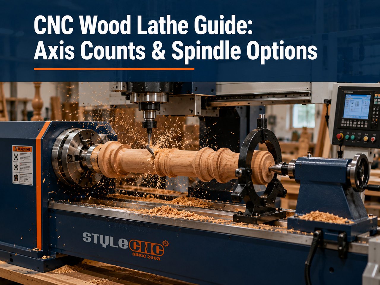 CNC Wood Lathe Guide: Axis Counts & Spindle Options CNC Wood Lathe Guide: Axis Counts & Spindle Options