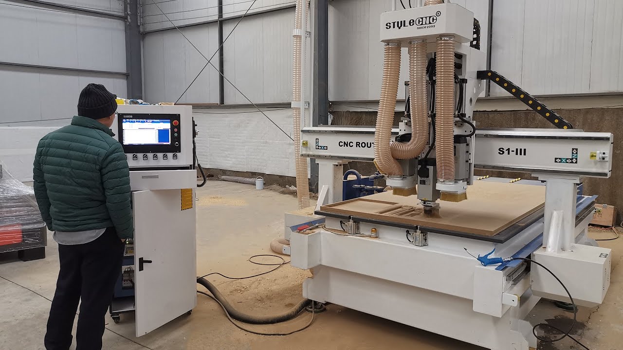 4x8 Wood CNC Machine for Cabinet Making in Malaysia