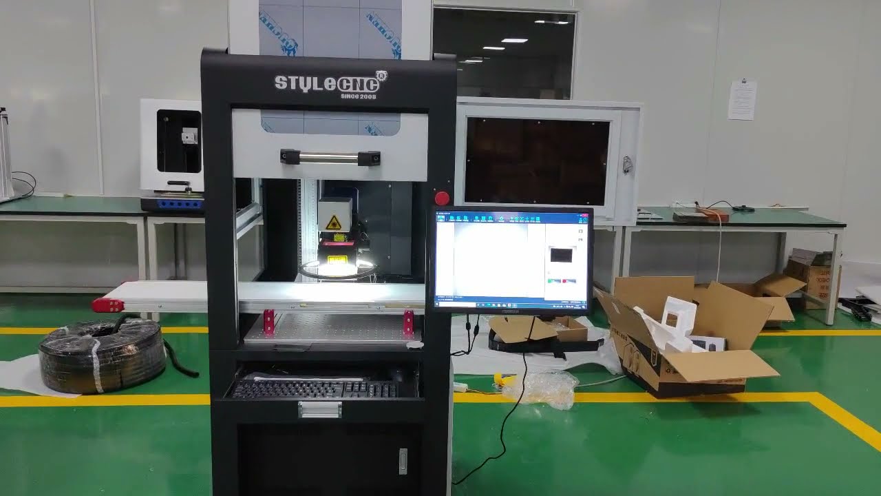 Laser Marking Machine with CCD Visual Positioning System Laser Marking Machine with CCD Visual Positioning System