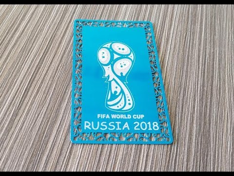 Fiber Laser Engraving Machine for 2018 FIFA World Cup Logo Fiber Laser Engraving Machine for 2018 FIFA World Cup Logo