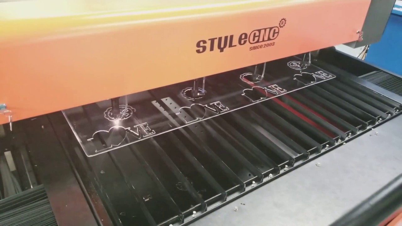 Industrial CO2 Laser Acrylic Sheet Cutting Machine