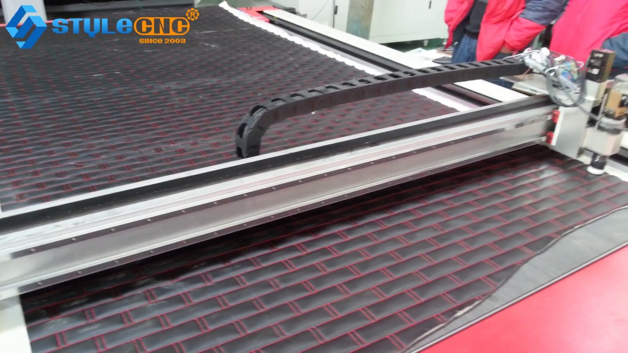 CNC Digital Knife Cutting Machine for Car Seat CNC Digital Knife Cutting Machine for Car Seat