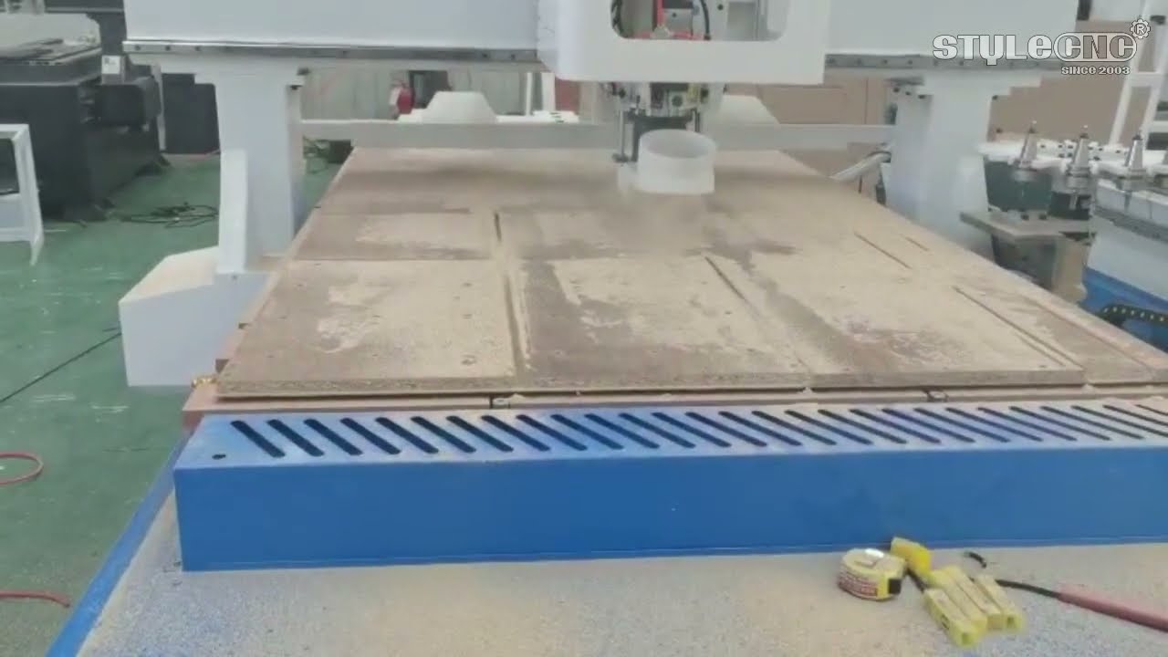 Automatic Carousel Tool Changer CNC Router Machining Center Automatic Carousel Tool Changer CNC Router Machining Center