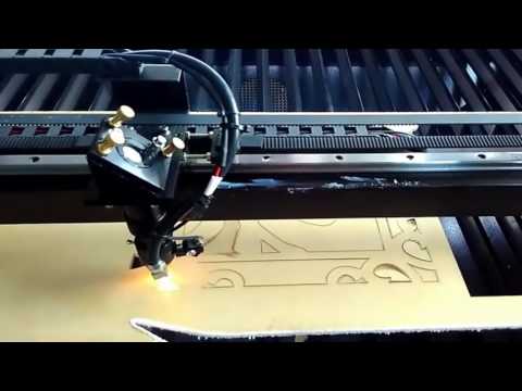 CO2 Laser Cutter Engraver Making Custom Acrylic Crafts