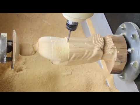 Small CNC Router Machine with Rotary Axis for 3D Machining Small CNC Router Machine with Rotary Axis for 3D Machining