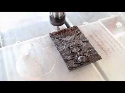 Mini CNC Router 6090 Making Solid Wood Crafts