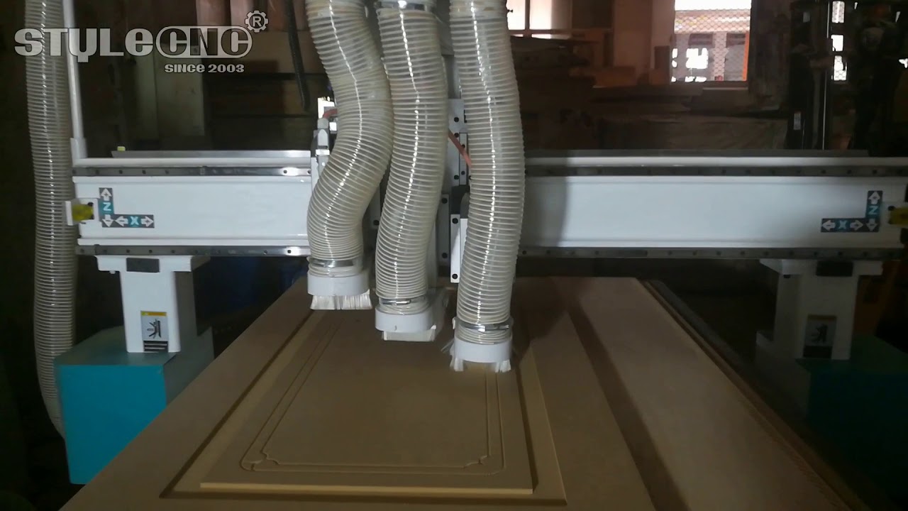 Professional Wooden Door Making CNC Router with 3 Spindles Professional Wooden Door Making CNC Router with 3 Spindles