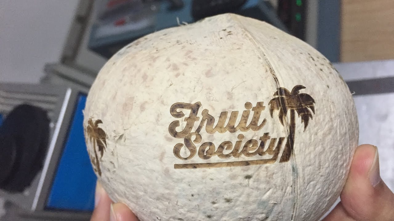 STYLECNC Coconut Laser Engraving Machine in Thailand