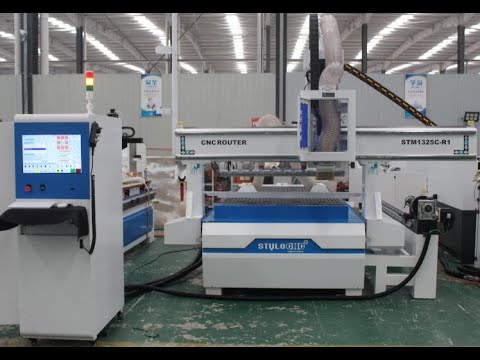 ATC 3D CNC Woodworking Router with 4th Axis Rotary Table ATC 3D CNC Woodworking Router with 4th Axis Rotary Table