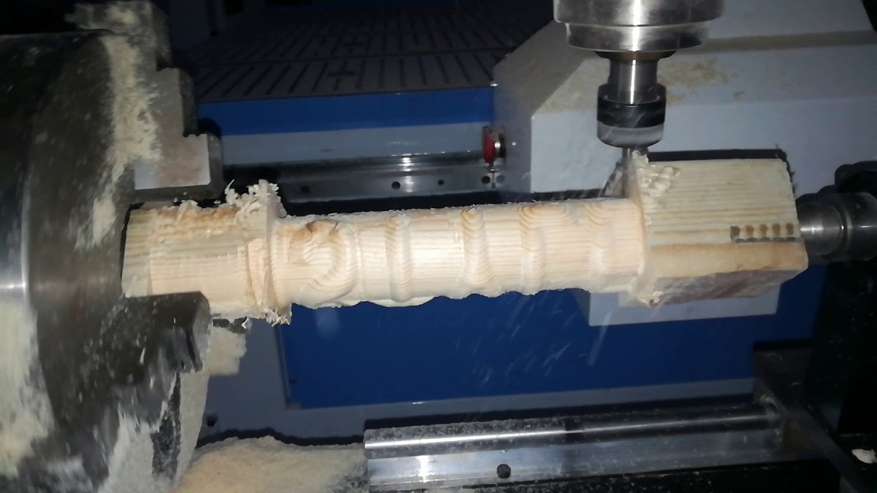 STM1325 CNC Router Machine with 4 Axis Rotary Attachment