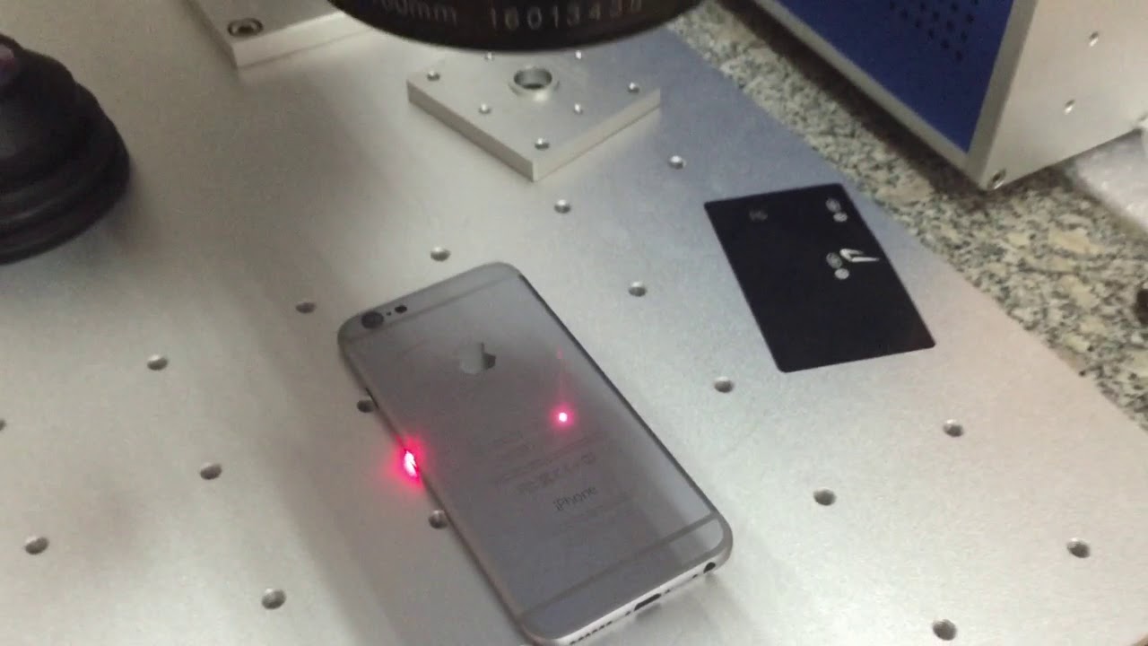 Fiber Laser Marking Machine for iPhone Case Engraving Fiber Laser Marking Machine for iPhone Case Engraving
