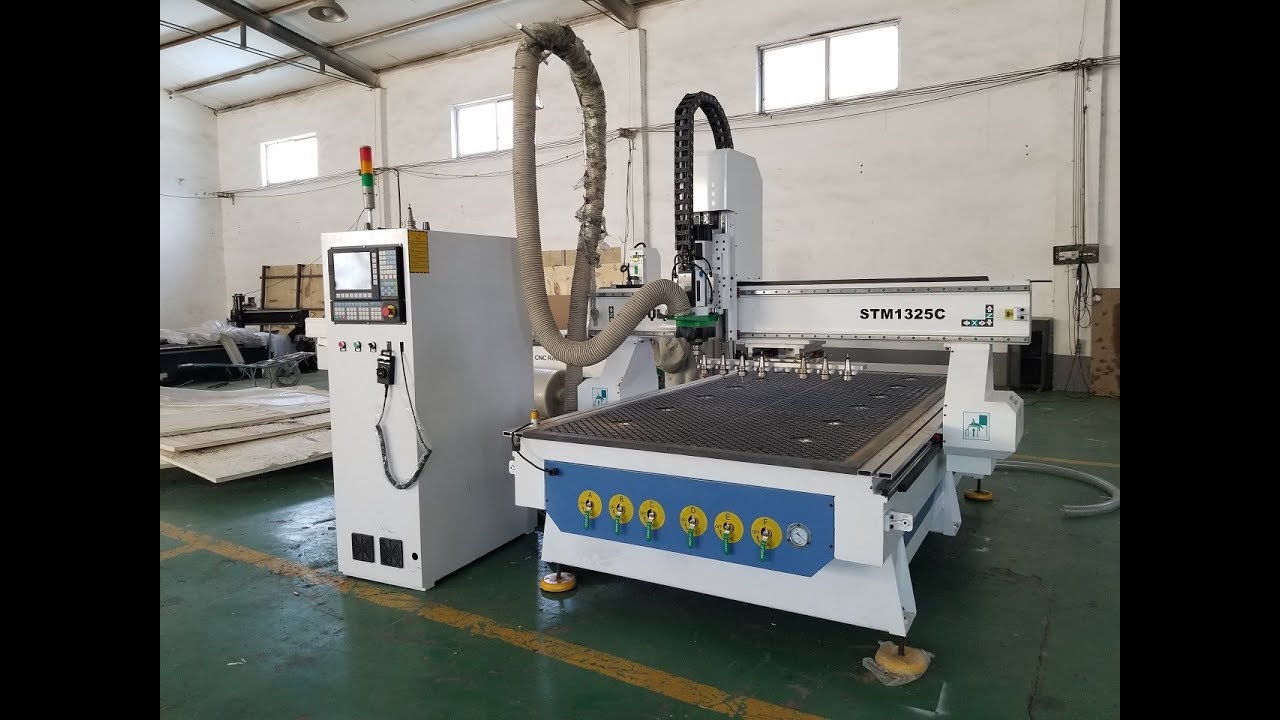 4x8 Linear ATC CNC Router for Woodworking in Russia 4x8 Linear ATC CNC Router for Woodworking in Russia