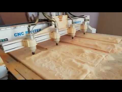 Multi Spindle CNC Woodworking Machine with Four Heads Multi Spindle CNC Woodworking Machine with Four Heads