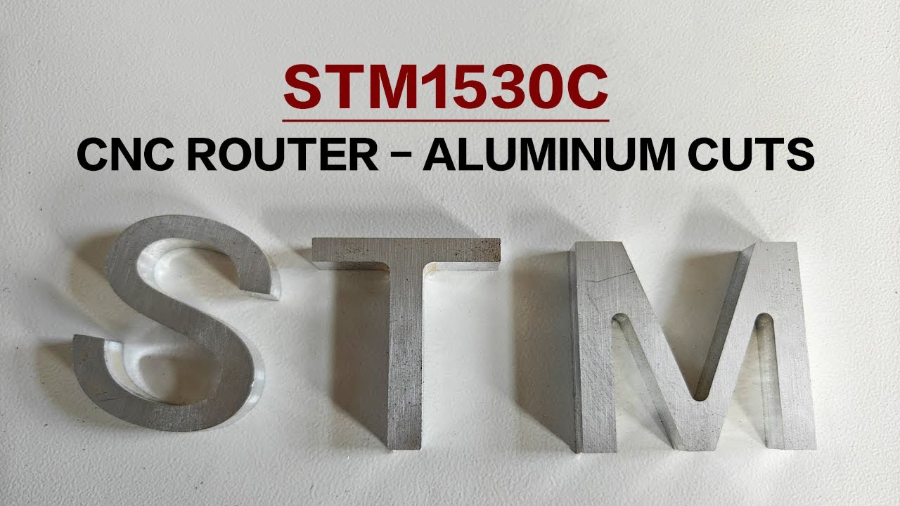 STM1530C ATC CNC Router Cutting Aluminum with Tool Changer STM1530C ATC CNC Router Cutting Aluminum with Tool Changer
