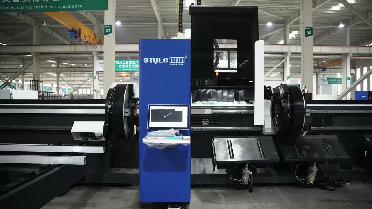 3D Rohrlaser-Fasenschneidemaschine mit automatischer Zuführung