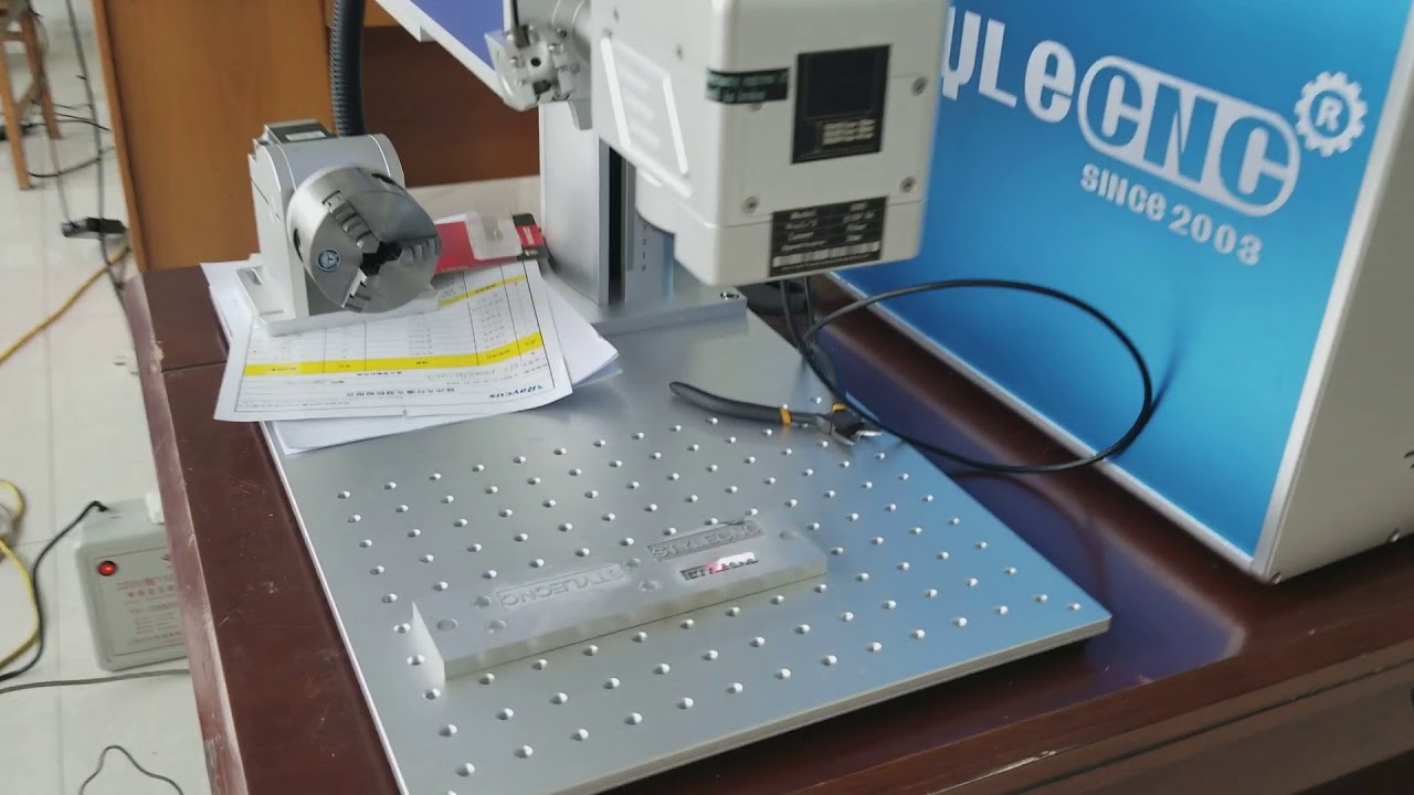 50W Fiber Laser Marking System for Aluminium Deep Engraving 50W Fiber Laser Marking System for Aluminium Deep Engraving