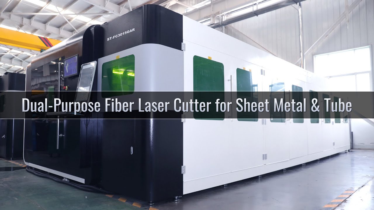 Dual-Purpose 6KW Fiber Laser Cutter for Metal Sheet & Tube Dual-Purpose 6KW Fiber Laser Cutter for Metal Sheet & Tube