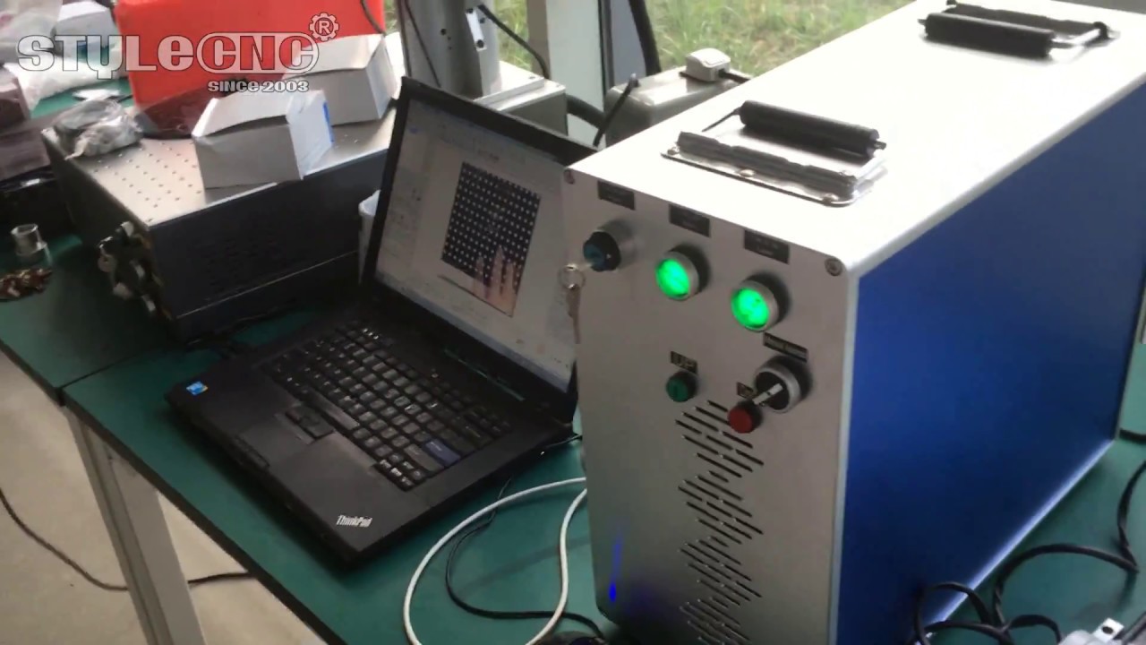 Color Laser Marking Machine with MOPA Laser in USA Color Laser Marking Machine with MOPA Laser in USA