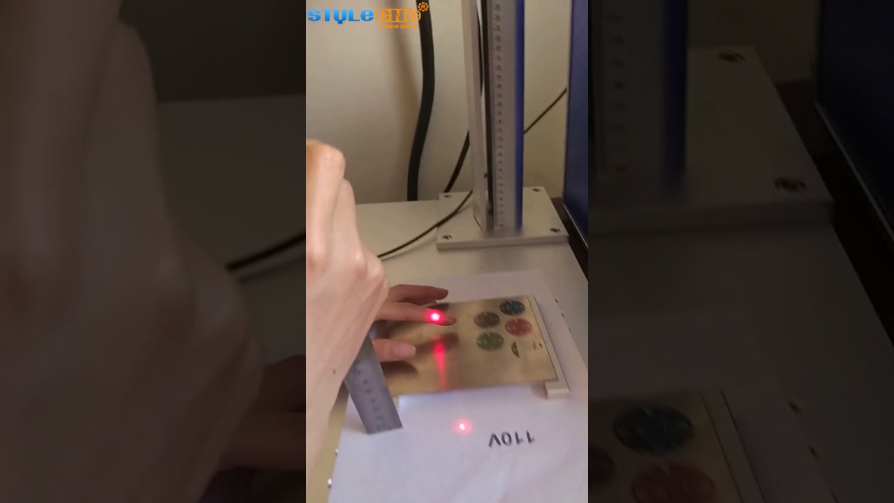 30W MOPA Laser Marking Machine with Auto Focus System