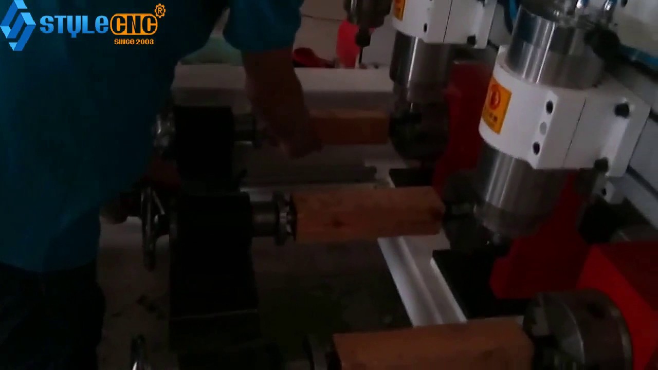 How to Fix Rotary Axis for Multi Head CNC Router? How to Fix Rotary Axis for Multi Head CNC Router?