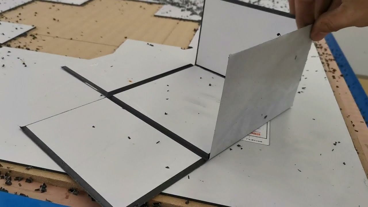 ATC CNC Router Machine Cut Aluminum Plastic Composite Panel