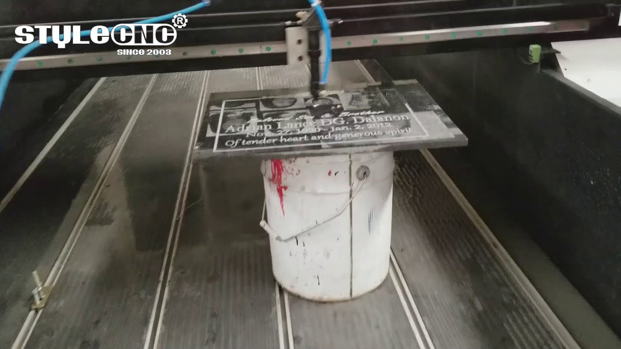 Automatic 4x8 Stone CNC Machine for Headstone & Tombstone Automatic 4x8 Stone CNC Machine for Headstone & Tombstone