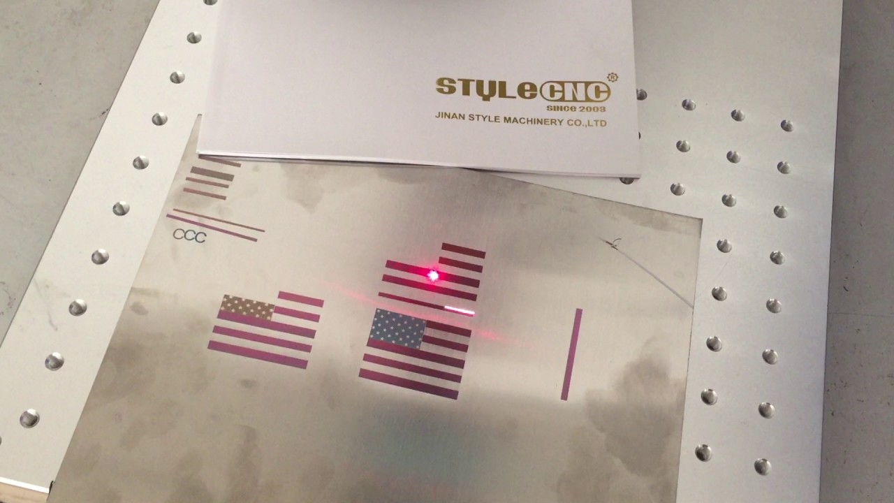 30W MOPA Fiber Laser Marking Machine in Columbia