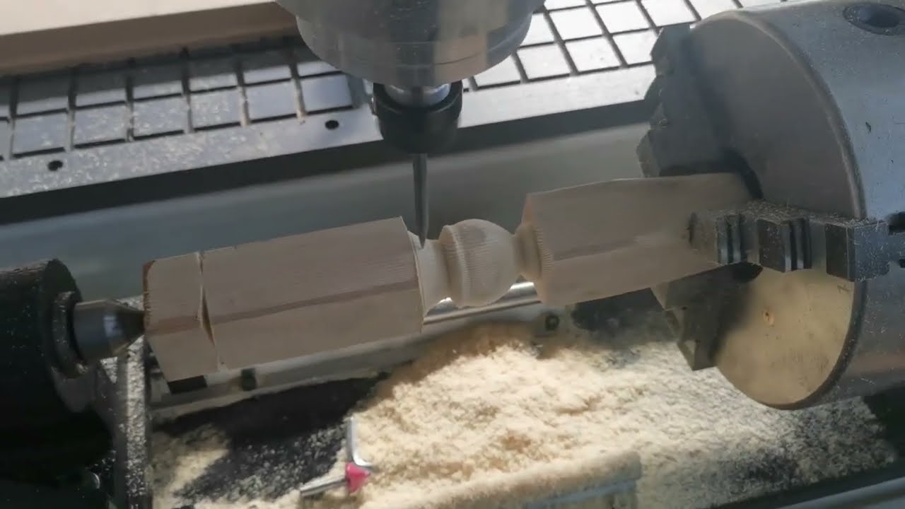 1325型四軸數(shù)控雕刻機，帶旋轉(zhuǎn)工作臺