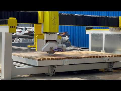 5 Axis CNC Stone Cutting Bridge Saw for Granite & Marble 5 Axis CNC Stone Cutting Bridge Saw for Granite & Marble