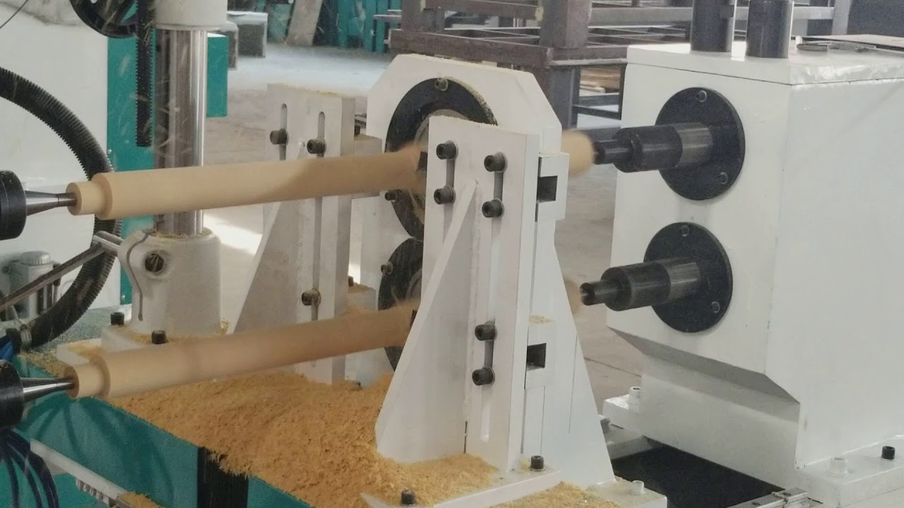 Double Axis CNC Wood Turning Lathe Machine for Woodworking Double Axis CNC Wood Turning Lathe Machine for Woodworking