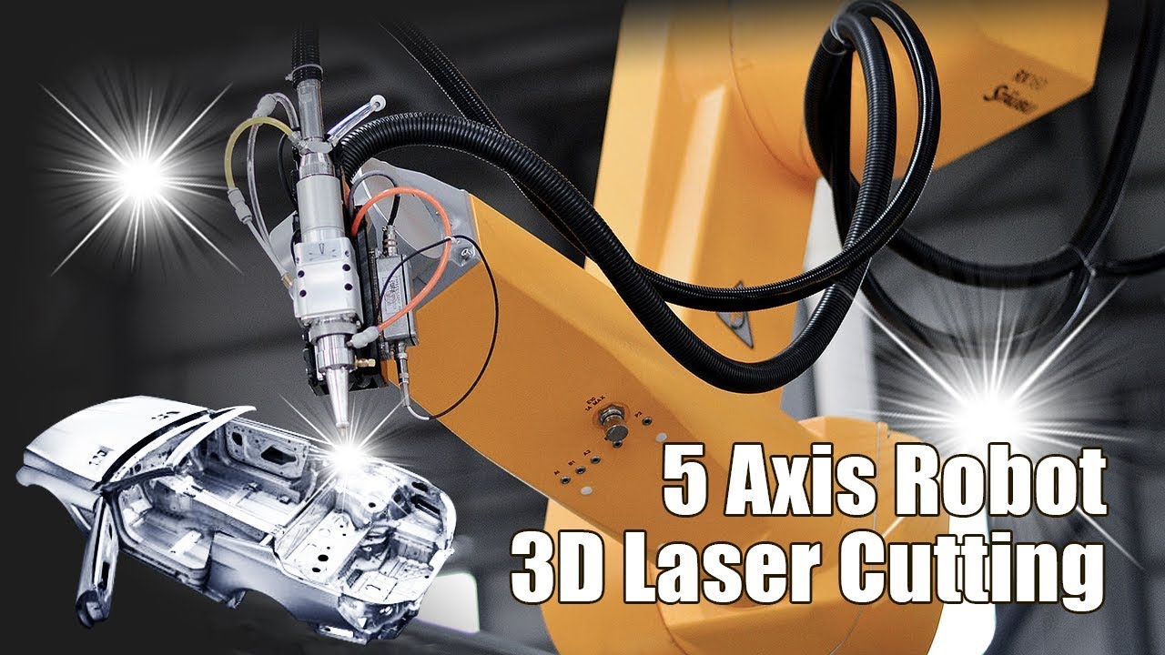 5 Axis Laser Cutting Machine with 3D Robotic Arm 5 Axis Laser Cutting Machine with 3D Robotic Arm