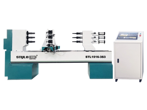 Multi-Spindle CNC Copy Lathe Machine for Wood Turning Multi-Spindle CNC Copy Lathe Machine for Wood Turning